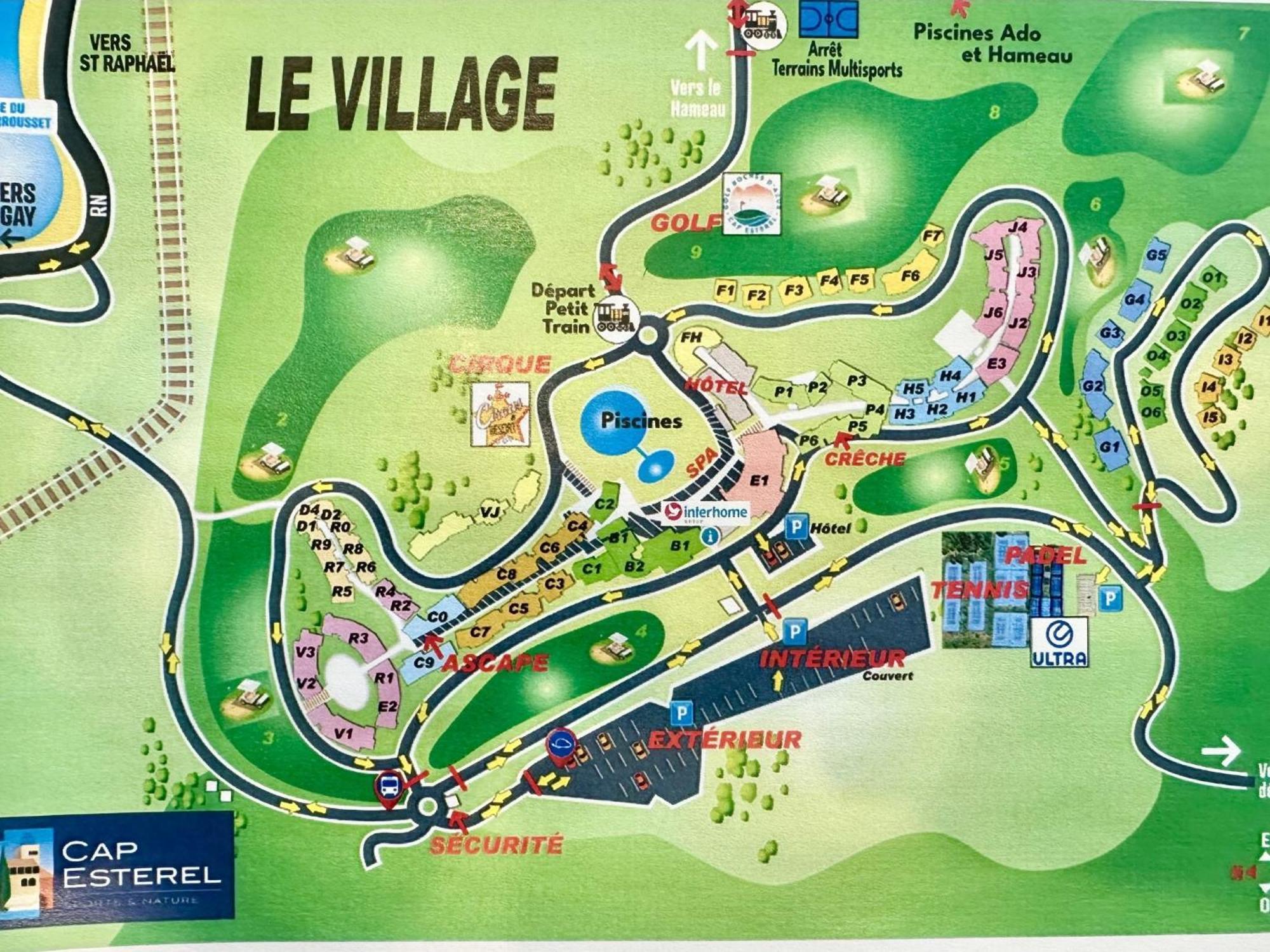 Saint-Raphaël Apartment Village Cap Esterel - Le Village-53 By Interhome מראה חיצוני תמונה